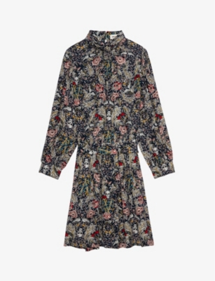 ZADIG&VOLTAIRE: Rivali floral-print woven mini dress