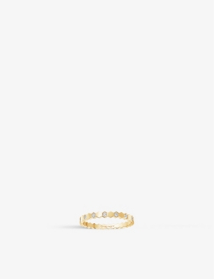 CHAUMET: Bee My Love 18ct yellow-gold and diamond ring