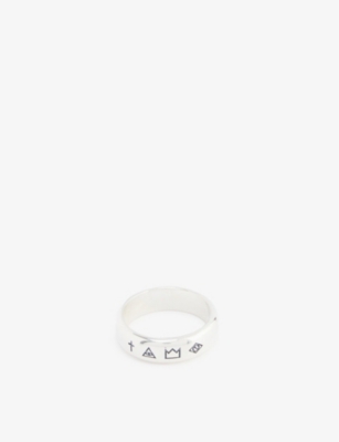 Silver ring design on sale boy