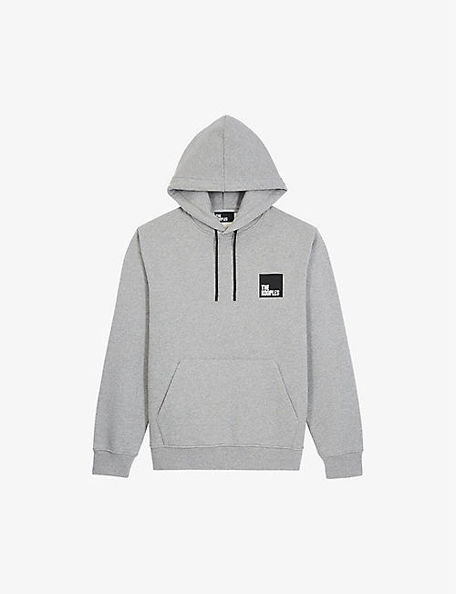THE KOOPLES: Patch-logo cotton-jersey hoody