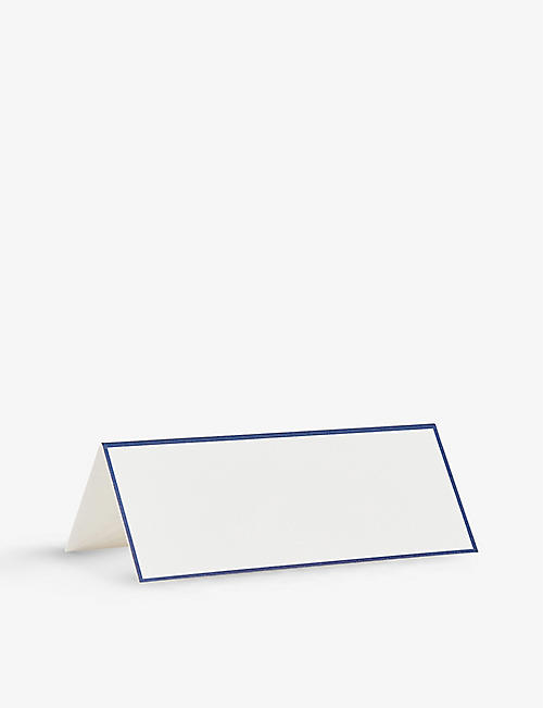 SMYTHSON: Large tented place cards pack of 25