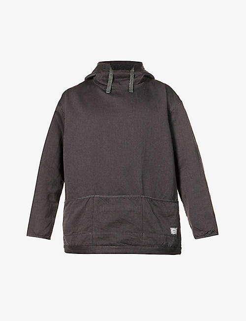 SNOW PEAK: W-face Warm water-repellent woven hooded jacket