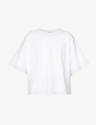Loewe Short Oversize Anagram T-shirt In White