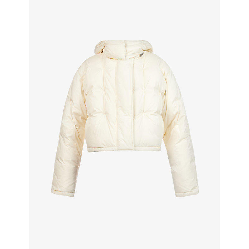 LOEWE DETACHABLE-HOOD QUILTED SHELL-DOWN PUFFER JACKET,62511880