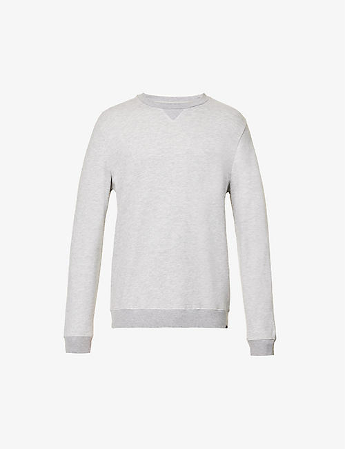 DEREK ROSE: Quinn regular-fit cotton-blend sweatshirt