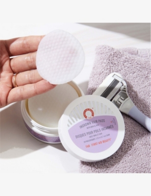 First Aid Beauty Ingrown Hair Pads With Bha And Aha 60 Pads