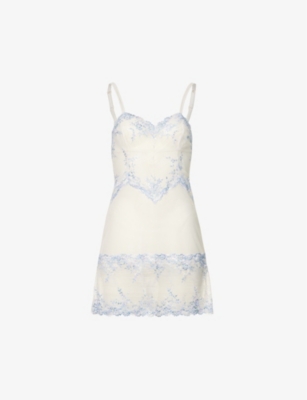 Wacoal Embrace Lace Chemise in Blue