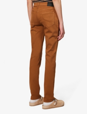 Federal slim-fit straight-leg stretch-rayon blend trousers