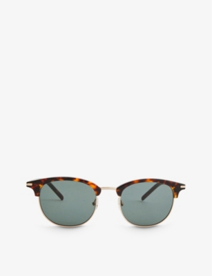 PAIGE: EY302308 Cameron bio acetate and recycled-steel sunglasses