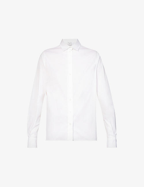 ELEVENTY: Regular-fit cotton-blend shirt
