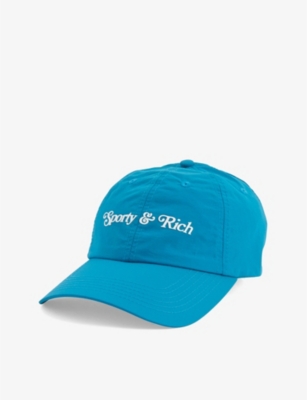 Sporty And Rich New York Embroidered Woven Baseball Cap In  display picture 1