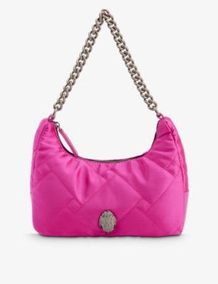 Kurt Geiger Recycled Multi Crossbody In Bright Pink