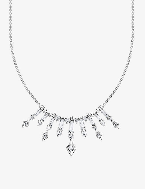 THOMAS SABO: Winter Sun Rays sterling silver and zirconia necklace