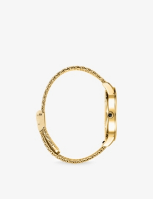 Thomas Sabo Elements Of Nature Stainless Steel Watch In Yellow Gold-coloured