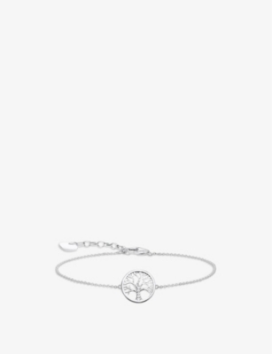 THOMAS SABO: Tree of Love sterling silver and zirconia bracelet