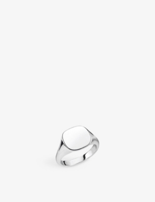 THOMAS SABO: Classic sterling silver signet ring