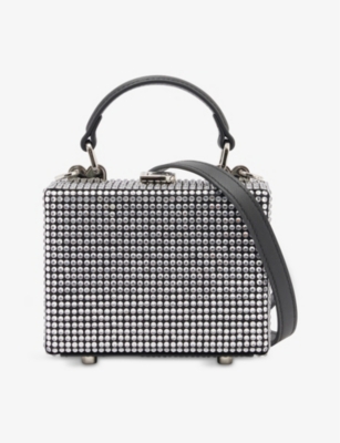 Brandon Blackwood Kendrick Mini Trunk Embellished Top-handle Bag