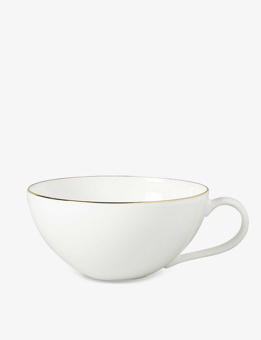 Villeroy & Boch Anmut Gold Bone-porcelain Tea Cup 200ml In White