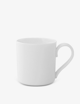 VILLEROY & BOCH: MetroChic Blanc bone-porcelain espresso cup  7.4cm