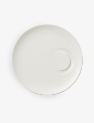 Villeroy & Boch Metrochic Blanc Bone-porcelain Saucer 14.2cm In White