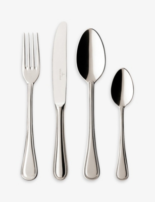 Villeroy & Boch Neufaden Merlemont 24-piece Stainless-steel Cutlery Set In Metallic