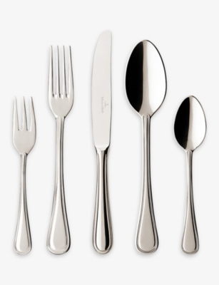 Villeroy & Boch Neufaden Merlemont 30-piece Stainless-steel Cutlery Set In Metallic