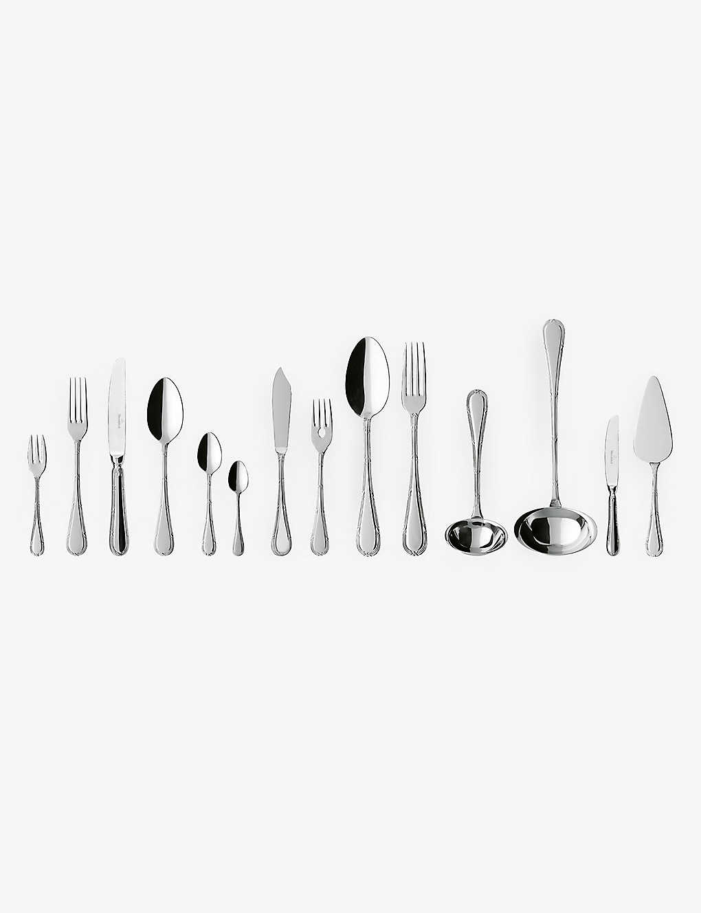 Villeroy & Boch Kreuzband Septfontaines Stainless-steel Cutlery Set In White