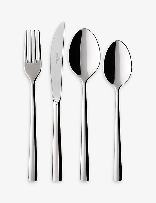 VILLEROY & BOCH: Piemont 70-piece stainless-steel cutlery set