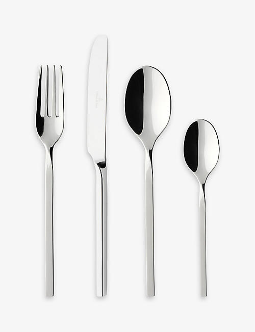 VILLEROY & BOCH: NewWave 24-piece stainless-steel cutlery set