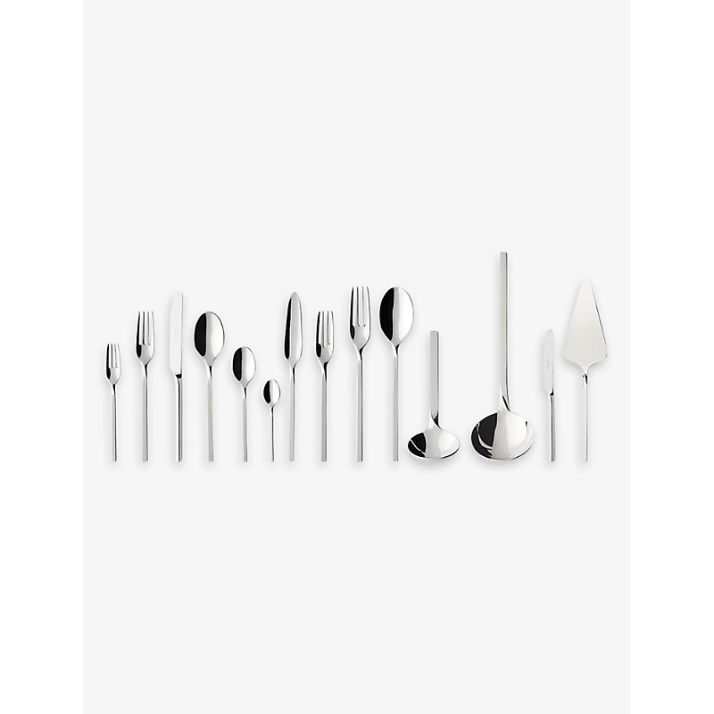 Villeroy & Boch Newwave 113-piece Stainless-steel Cutlery Set In Metallic