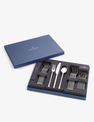 Shop Villeroy & Boch Udine 30-piece Stainless-steel Cutlery Set