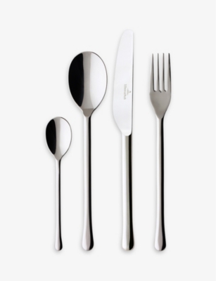 Villeroy & Boch Udine 30-piece Stainless-steel Cutlery Set In Metallic
