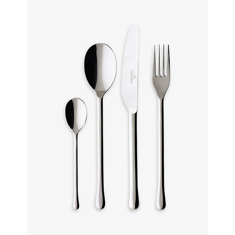 Villeroy & Boch Udine 70-piece Stainless-steel Cutlery Set In Metallic