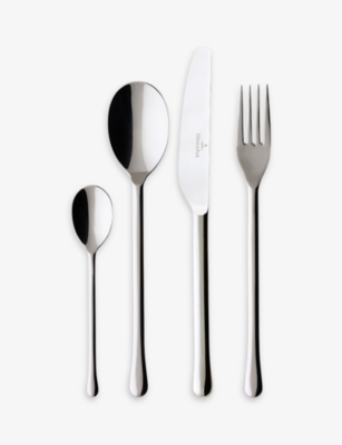 Villeroy & Boch Udine 113-piece Stainless-steel Cutlery Set In Metallic
