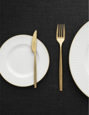 Shop Villeroy & Boch Metrochic D'or Stainless-steel Cutlery Set