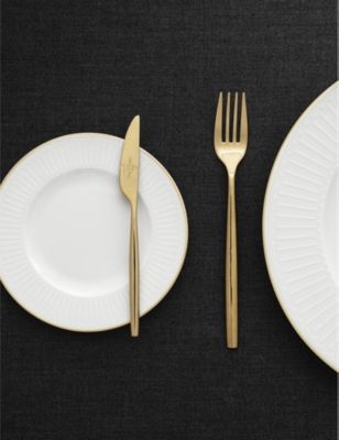 Villeroy & Boch Gold-plated Metrochic 113-piece Cutlery Set