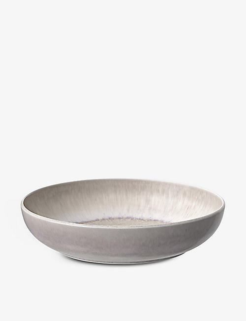 VILLEROY & BOCH: Perlemor glazed porcelain pasta bowl 22cm
