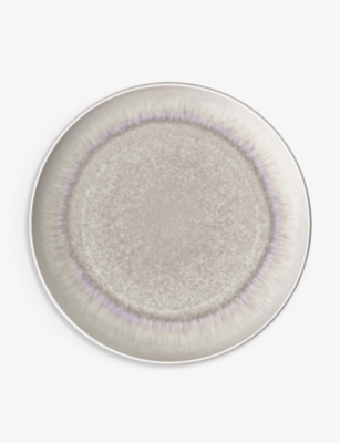 VILLEROY & BOCH: Perlemor glazed porcelain plate 27cm