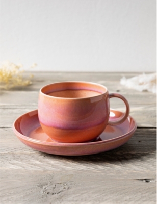 Shop Villeroy & Boch Perlemor Glazed Porcelain Coffee Cup 190ml