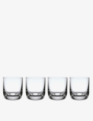 Villeroy & Boch La Divina Crystal-glass Shot Glasses Set Of Four