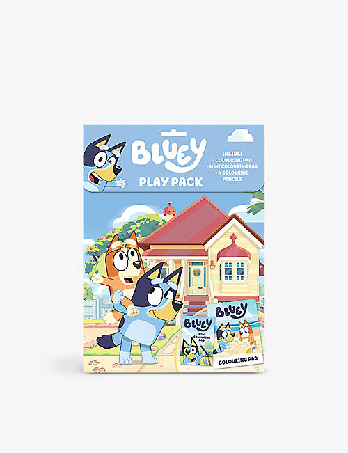 BLUEY: Bluey colouring play pack