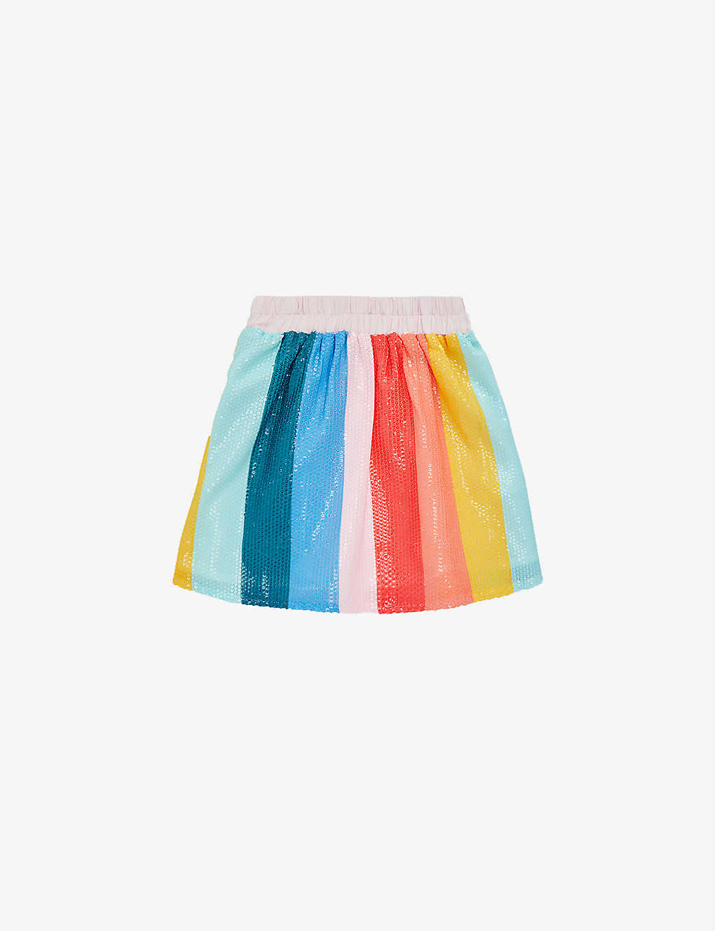 Olivia Rubin Kids' Striped Penelope Skirt In Rainbow Stripe