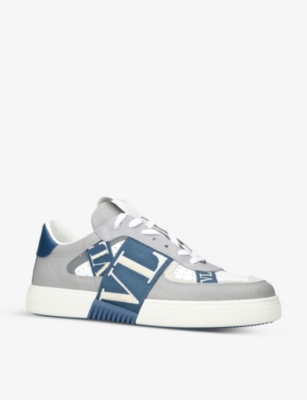 VALENTINO GARAVANI VL7N logo-embellished leather trainers