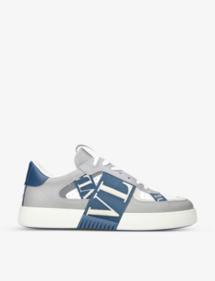 VALENTINO GARAVANI VL7N logo-embellished leather trainers