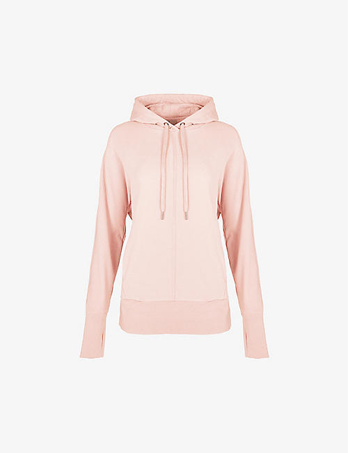 SWEATY BETTY: Liberate relaxed-fit stretch-woven hoody