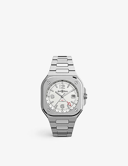 BELL & ROSS: BR05G-SI-ST/SST Urban stainless-steel automatic watch