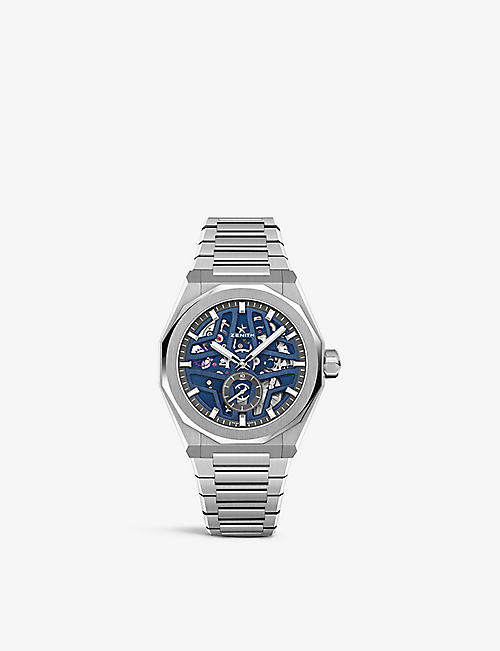 ZENITH: 03.9300.3620/78.I001 Defy Skyline stainless-steel automatic watch