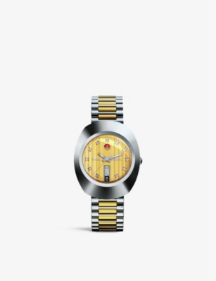 RADO: R12408633 DiaStar Original stainless-steel and simili automatic watch
