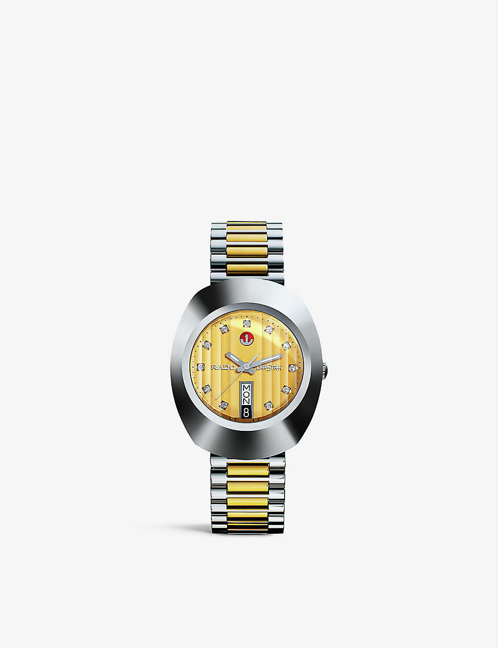 Shop Rado Men's Gold R12408633 Diastar Original Stainless-steel And Simili Automatic Watch