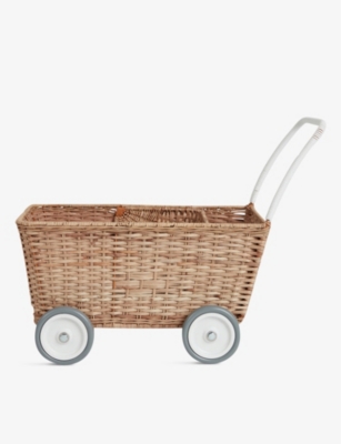OLLI ELLA: Natural rattan woven Strolley